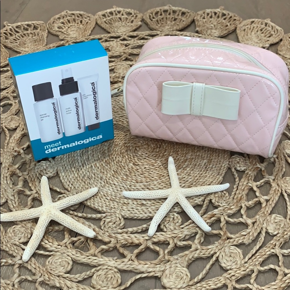 Dermalogica Skincare trio pack + free makeup bag